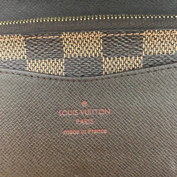 100% authentic Louis Vuitton Damier ebene canvas wallet - Picture 5 of 6
